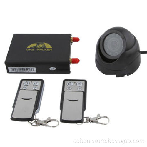 Quad Band GPS106 Vehicle Tracker, Supports Temperature Sensor, Fuel Sensor and Camera